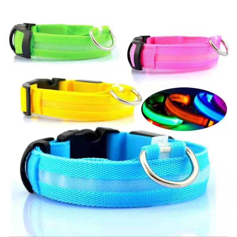 Led collar for pets