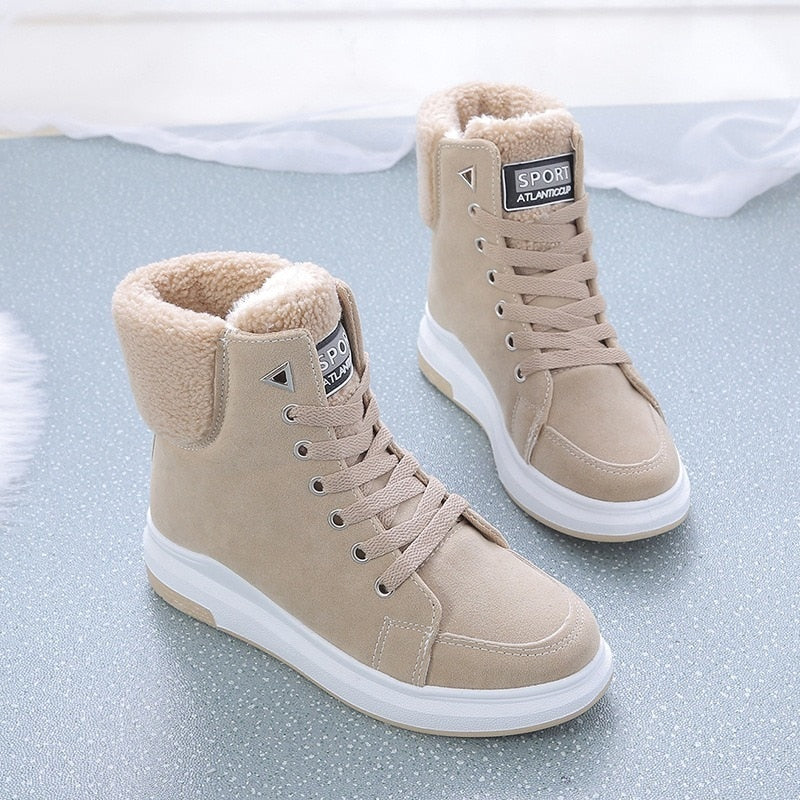 Botas de Inverno Cano Alto Feminino