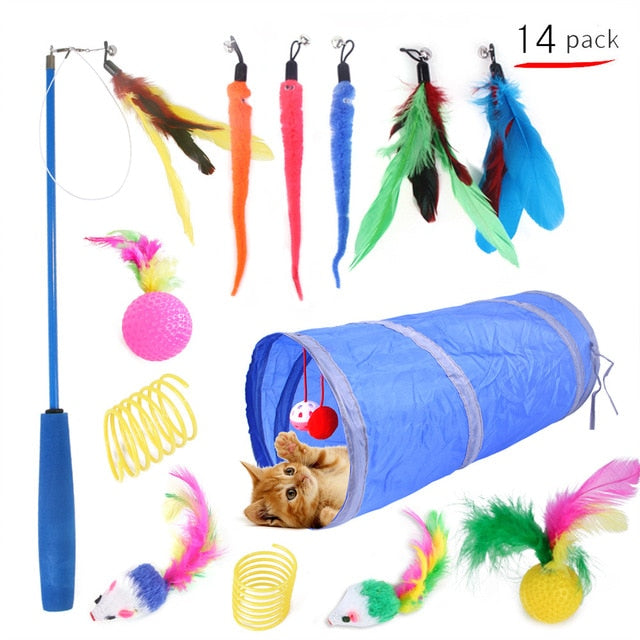 Kit toys for cats [ KITS WITH TUNNEL ON SALE! ]