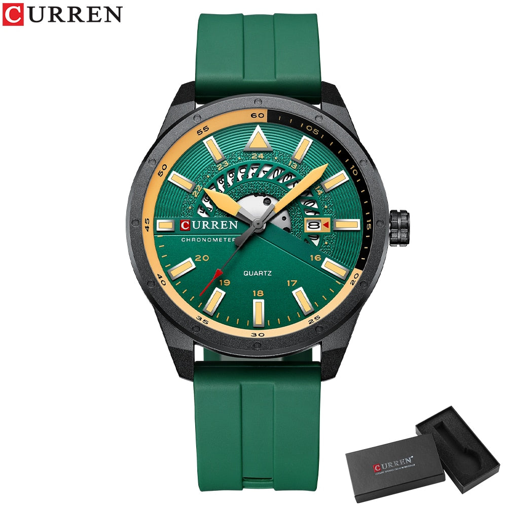 Relógio Curren Sport Slim Luxo (Masculino)