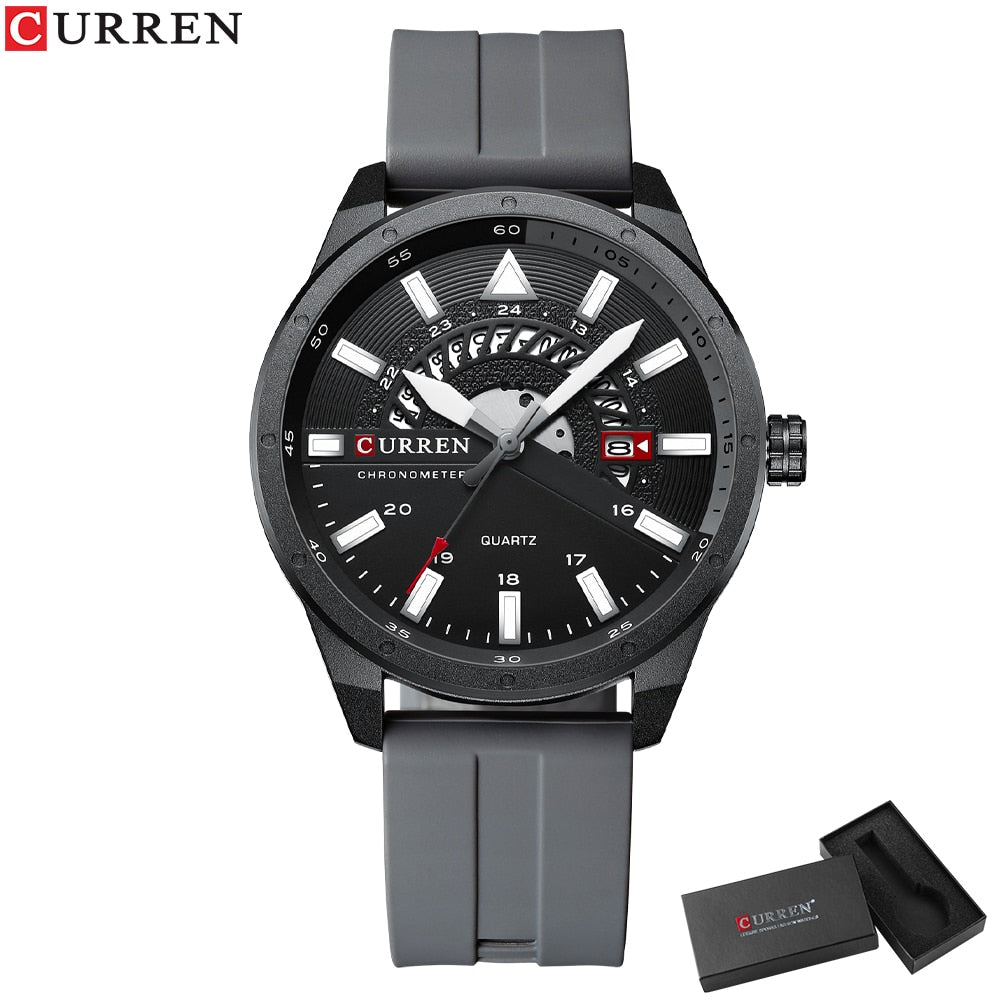 Relógio Curren Sport Slim Luxo (Masculino)