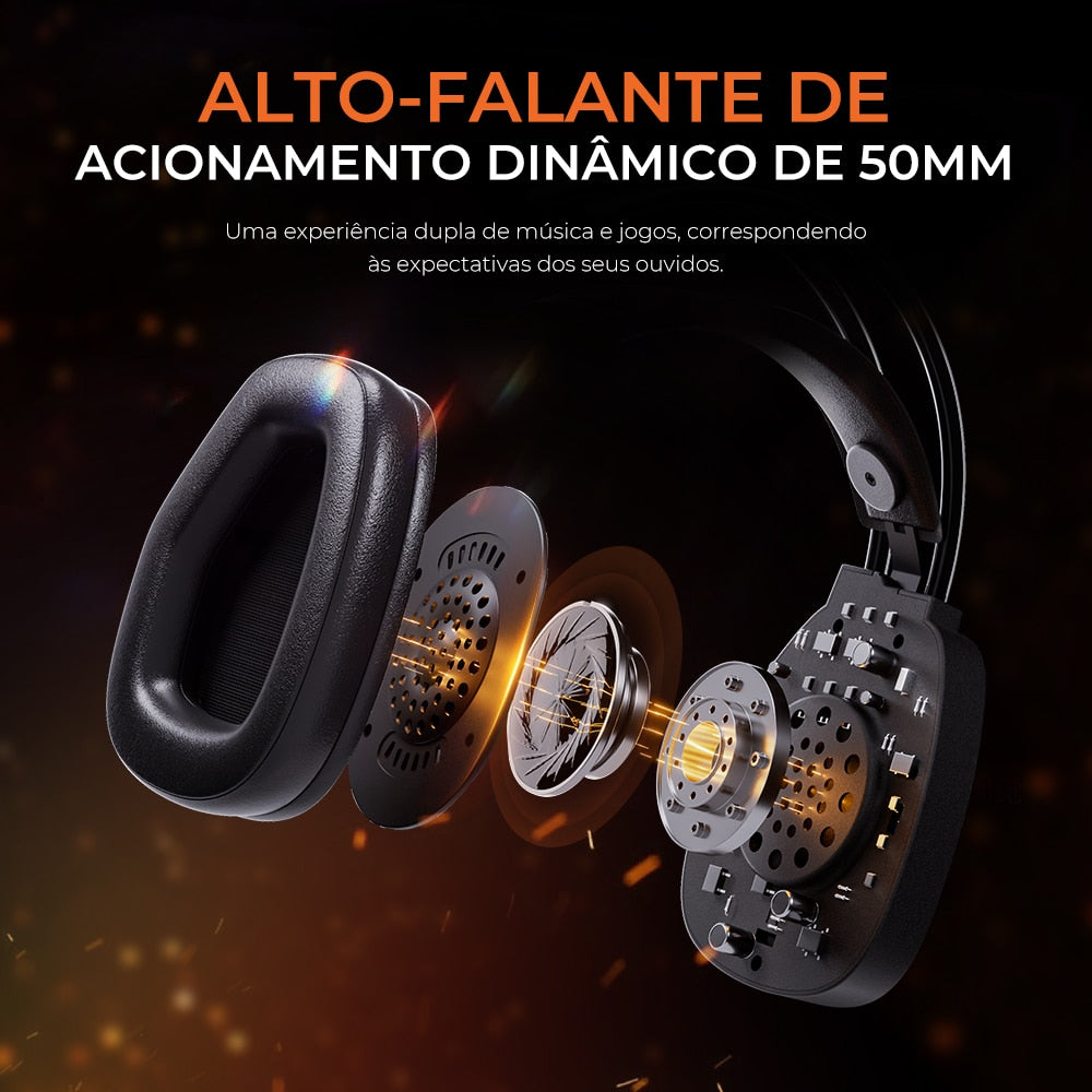 Headset Gamer com LED HAVIT [ LANÇAMENTO ]