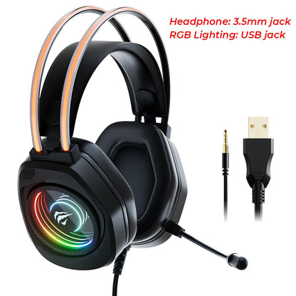 Headset Gamer com LED HAVIT [ LANÇAMENTO ]