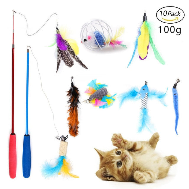 Kit brinquedos para gatos [ KITS COM TÚNEL EM PROMOÇÃO! ]