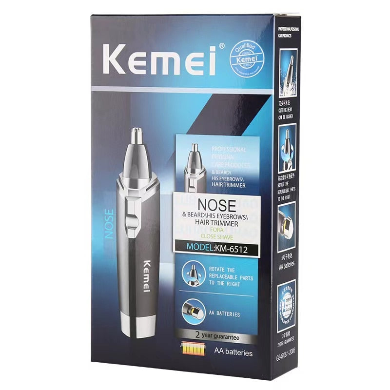 Removedor de Pelo Nasal Machine Km-6512