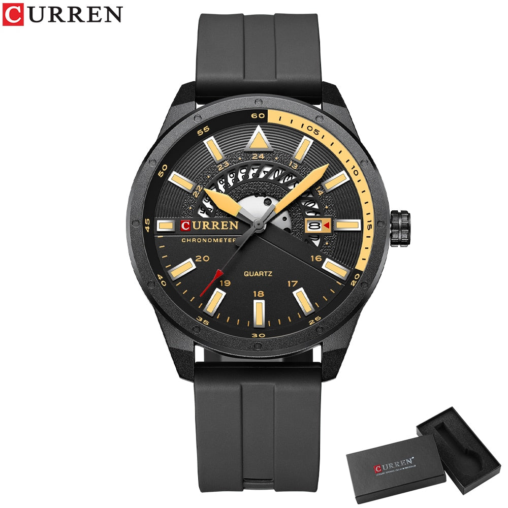 Relógio Curren Sport Slim Luxo (Masculino)