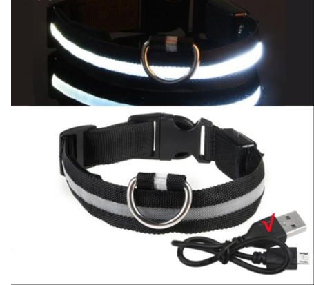 Led collar for pets