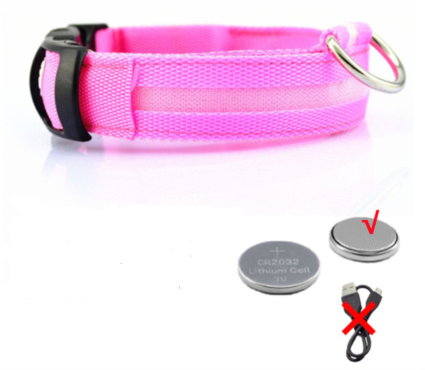 Led collar for pets